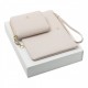 Parure Beaubourg Light Pink (mini portefeuille & pochette)