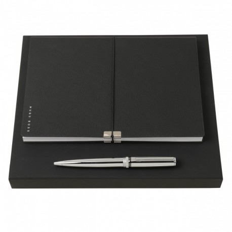 Parure HUGO BOSS (stylo bille & carnet A5)