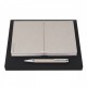 Parure Storyline Light Grey (stylo bille & carnet A5)