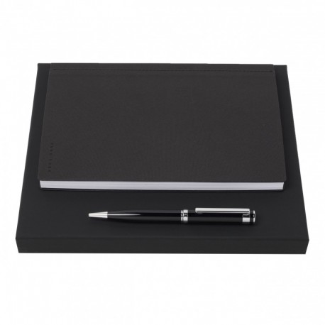 Parure HUGO BOSS (stylo bille & carnet A5)