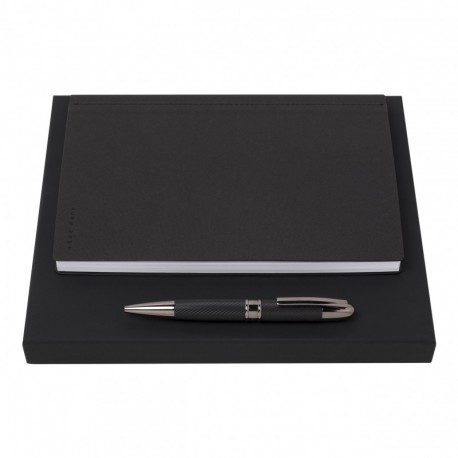 Parure HUGO BOSS (stylo bille & carnet A5)