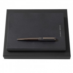 Parure HUGO BOSS (stylo bille & carnet A5)