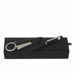 Parure HUGO BOSS (stylo bille & porte-clefs)