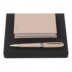 Parure Essential Lady Nude (stylo bille & couverture de carnet)