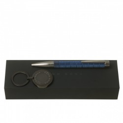 Parure HUGO BOSS (stylo bille & porte-clefs)