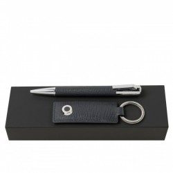 Parure HUGO BOSS (stylo bille & porte-clefs)