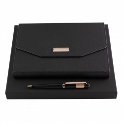 Parure HUGO BOSS (stylo bille & carnet A5)