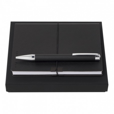 Parure Storyline Black (stylo bille & carnet A6)