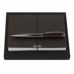 Parure HUGO BOSS (stylo bille & carnet A6)