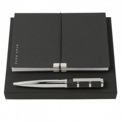 Parure HUGO BOSS (stylo bille & carnet A6)