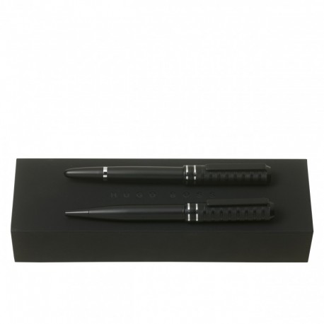 Parure Level Structure Black (stylo bille & stylo plume)