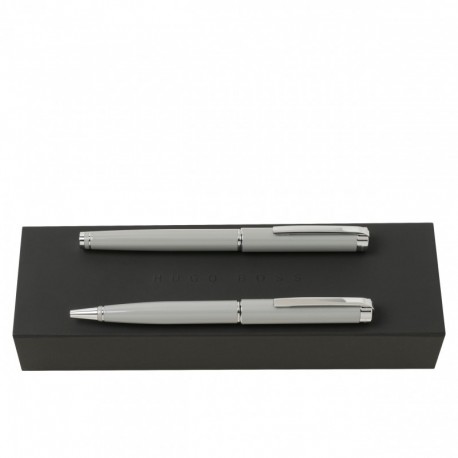 Parure Ace Light Grey (stylo bille & stylo plume)