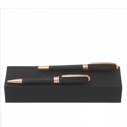 Parure Essential Rosegold (stylo bille & stylo roller)