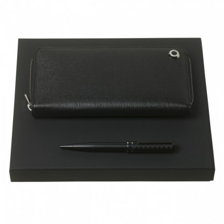 Parure HUGO BOSS (stylo bille & couverture de carnet)