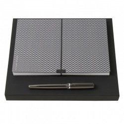 Parure HUGO BOSS (stylo roller & carnet A5)