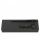 Parure Ribbon Black (stylo roller & porte-clefs)