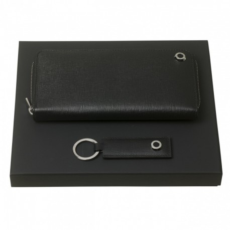 Parure Tradition Black (porte-clefs & couverture de carnet)