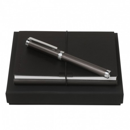 Parure HUGO BOSS (stylo roller & carnet A6)