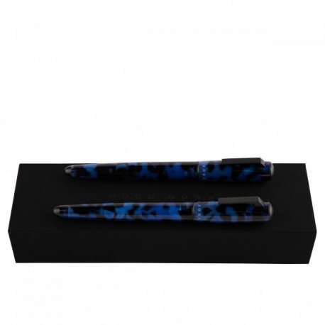 Parure Pure Acrylic Blue (stylo roller & stylo plume)