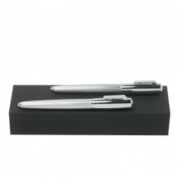 Parure Pure Chrome (stylo roller & stylo plume)