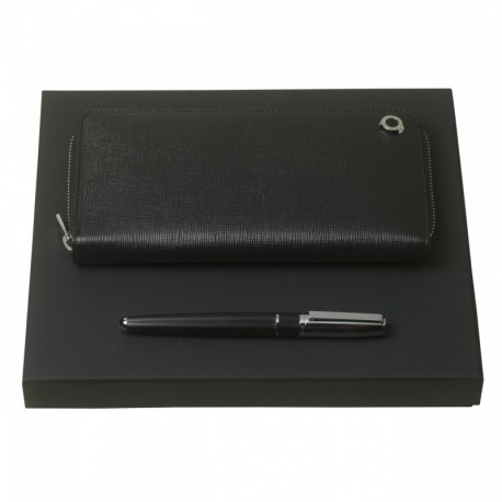 Parure HUGO BOSS (stylo plume & couverture de carnet)