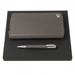 Parure HUGO BOSS (stylo bille & couverture de carnet)