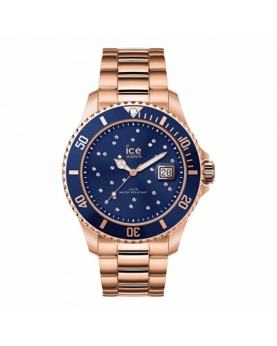 ICE steel-Blue cosmos rose gold-Moyenne-3H