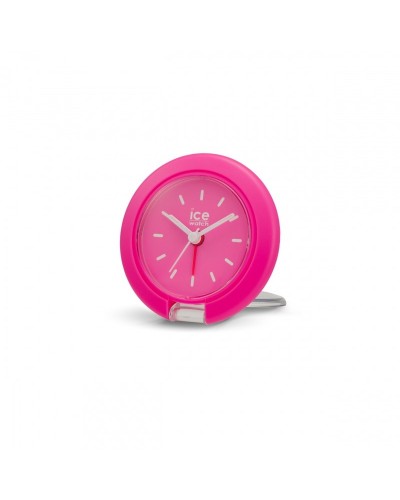 Travel clock-IW-Neon Pink-7,5cm