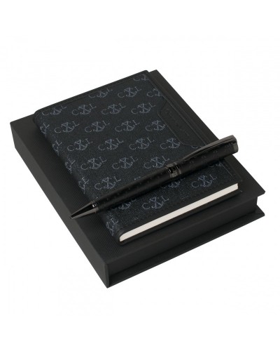 Parure Christian Lacroix (stylo bille & carnet A6)