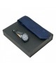 Parure Element Navy (montre & cravate soie)