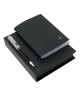 Parure CERRUTI 1881 Black (stylo bille & carnet A6)