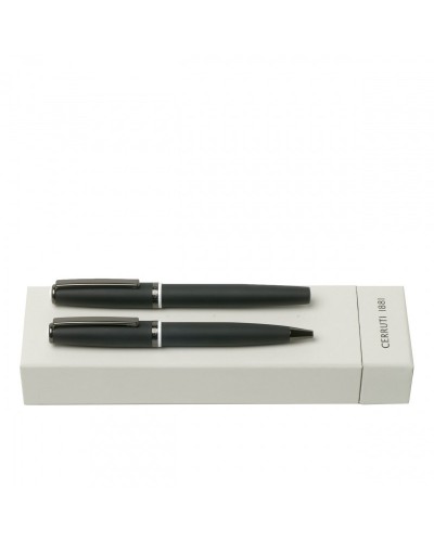 Parure Spring Black (stylo bille & stylo plume)