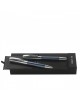 Parure Conquest Blue (stylo bille & stylo roller)