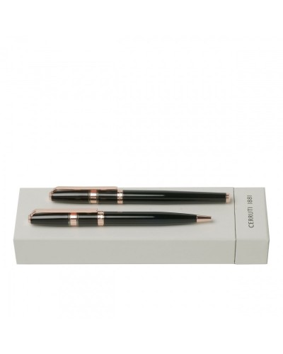 Parure Madison Black (stylo bille & stylo roller)