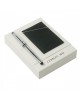 Parure CERRUTI 1881 (stylo roller & porte-cartes)