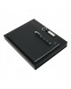 Parure CERRUTI 1881 Black (stylo roller, carnet A4 & porte-clefs)