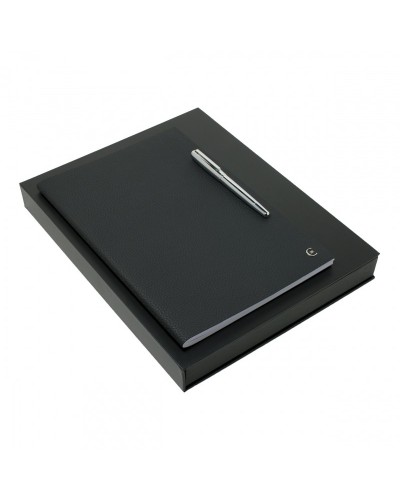 Parure CERRUTI 1881 (stylo roller & carnet A4)