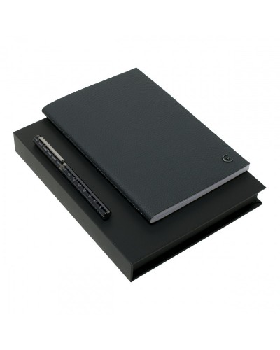 Parure CERRUTI 1881 (stylo roller & carnet A5)