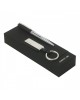 Parure Hamilton Black (stylo bille & porte-clefs)