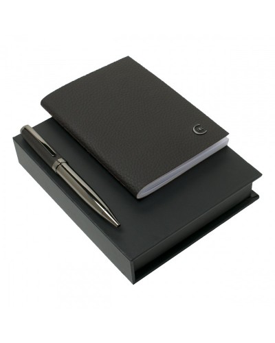 Parure Hamilton Brown (stylo bille & carnet A6)