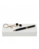 Parure Nina Ricci Noir (stylo bille & porte-clefs)