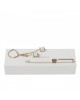 Parure Nina Ricci Lait (stylo bille & porte-clefs)