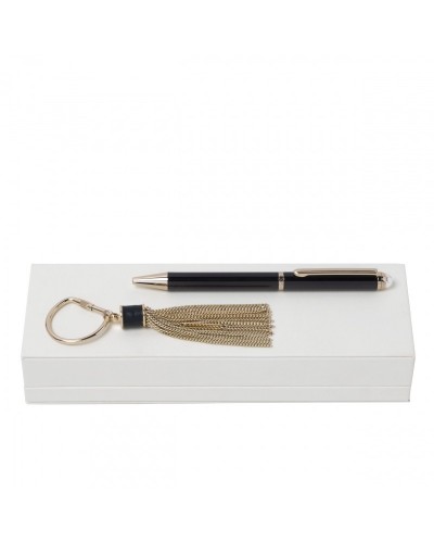 Parure Nina Ricci (stylo bille & porte-clefs)