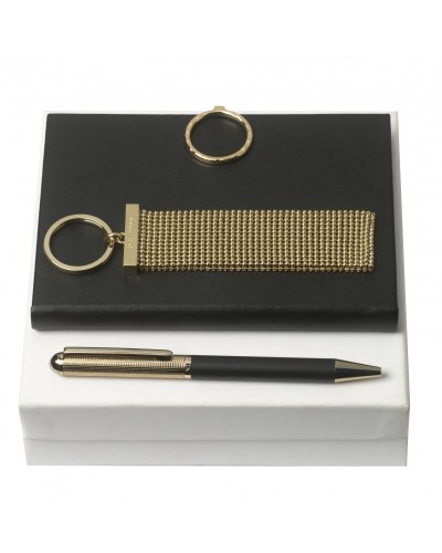 Parure Nina Ricci (stylo bille, carnet A6 & porte-clefs)