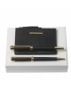 Parure Nina Ricci Noir (stylo bille, stylo plume & porte-clefs)