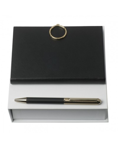 Parure Nina Ricci Noir (stylo bille & carnet A6)