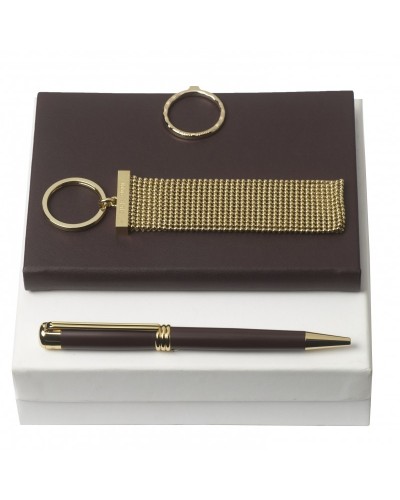 Parure Nina Ricci (stylo bille, carnet A6 & porte-clefs)