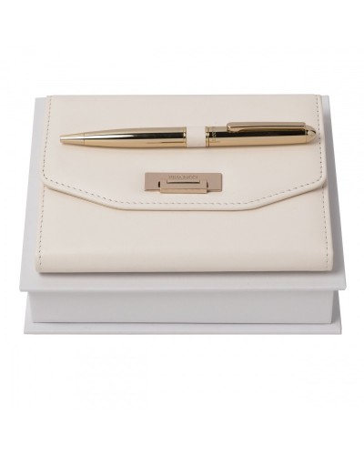 Parure Nina Ricci Lait (stylo bille & carnet A6)