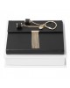 Parure Nina Ricci Noir (carnet A6 & porte-clefs)