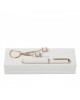 Parure Nina Ricci (stylo roller & porte-clefs)